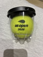 2026 US Open Tennis Match Game Event Used Ball Mens Black Logo Authenticated picture