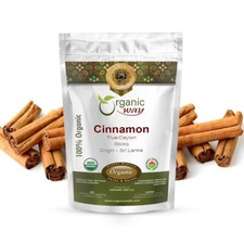 Organic Way True Ceylon Cinnamon Sticks - Organic, Kosher & USDA Certified picture