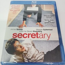 New Sealed 2002 Secretary Blu-ray Disc James Spader Maggie Gyllenhaal Lionsgate  picture
