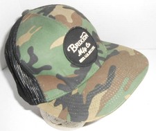 Brixton Circle Patch Custom Quality Snapback Trucker Hat Camo Mesh Back B105 picture