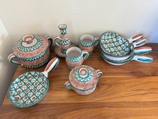 Rare 10-Piece Vintage Robert Picault for Neiman-Marcus Ceramic Tableware Set – V picture