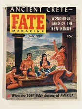 FATE July 1957 Vintage Pulp Magazine FN-VF picture