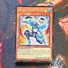 Yu-Gi-Oh Masked HERO Fountain BLGG-EN029 Battles of Legend Ch. 1 Foil 1st picture