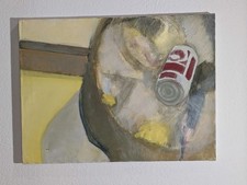 Estate Sale Collection Texas Artist Acrylic Painting Canvas 18