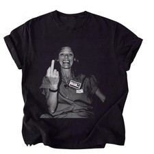 Aileen Wuornos Middle Finger Vtg T-Shirt picture