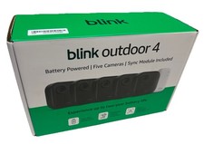 BRAND NEW BLINK Outdoor 4 (4th Gen) 5-Camera Security System w/ Sync Module Core picture