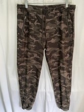 Athleta Farallon Camo Jogger Pant Size 10 Elastic Waist Pockets 452893 picture