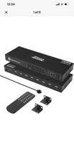 TESmart 8×1 HDMI Switch 8 in 1 Out 4K @ 60Hz HDCP with 19-inch RS-232 picture