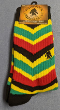 NWT~BIGFOOT SOCK CO. Multicolored Cotton Blend Men's Size 6-12 picture