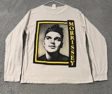 Morrissey MadeWorn Shirt 1991 US Tour Long Sleeve Vintage Style RARE picture