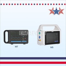 5/7-inch Patient Monitor Touch Screen Vital Signs ECG/RESP/TEMP/NIBP/SPO2/PR picture