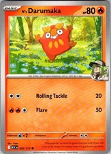 N's Darumaka 032/217 Common Ascended Heroes Pokemon Near Mint picture