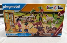 PLAYMOBIL Petting Zoo 71191 - 63-Piece Animal Play Set for Kids 4-10 picture