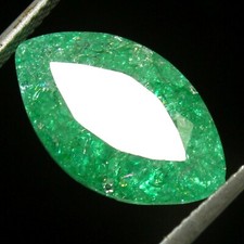 Natural 5.65 Ct Certified MUZO Colombian Green Emerald 13x8 MM Marquise Gemstone picture