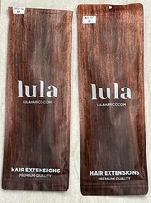 Lot of 2 Lula Hair Straight Halo Hair Extensions 14 