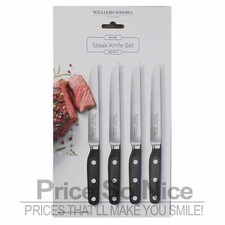 Williams Sonoma Elite Steak Knives, Set of 4 MSRP $280 - New picture