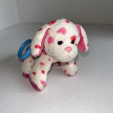 Vintage Ganz Webkinz Kinz Klip Love Puppy Plush Backpack Clip Retired Rare  picture