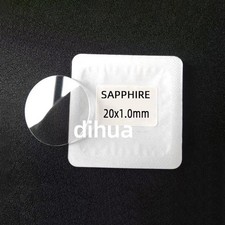 Double Dome 0.8/1.0/1.2/1.5/2.0mm Thick Sapphire Round Watch Glass Crystal picture