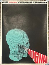 Original Mogwai Silk Screen Poster 24x18 June 5 Showbox picture