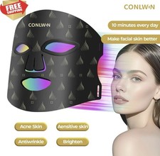 CONLWIN Red Light Therapy Mask for Face , 8 Modes Ultra Lightweight Red Light picture