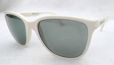 VINTAGE 80s WHITE SUNCLOUD SUNGLASSES FRAME FRANCE MOD AVANT GARDE RUNWAY RARE picture