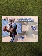2006 Upper Deck Spx Winning Materials Vince Young Auto /25 (RC, MEM, AU) picture