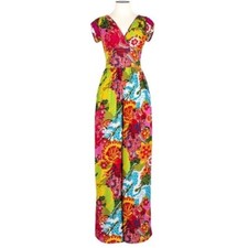 Trashy Diva Jumpsuit Size 0 Psychedelic Dragons Hepburn Multicolor Pink Yellow picture