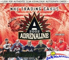 2001/02 Pacific Hockey Adrenaline Hockey HUGE Factory Sealed HOBBY Box-2 JERSEY picture