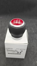 New OEM 35022VA010 SUBARU WRX STI VAF 15-20 6MT Genuine Leather Shift Knob picture