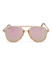 DAX Eyewear Earhart Gold Women's Large Aviator Sunglasses New in Box picture