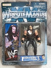 VINTAGE 1998 JAKKS WRESTLEMANIA SIGNATURE SERIES 3 THE UNDERTAKER ACTION FIGURE picture