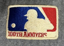 Vintage 1969 MLB 100th Anniversary Patch - Game Used Baseball Jersey Patch picture
