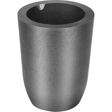 Silicon Carbide Crucible 3.5kg Melting Copper Brass Aluminum Foundry Refining picture