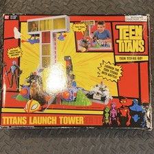 Bandai Teen Titans Launch Tower Playset 2004 Action Figures Accessories picture