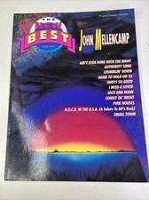 John Mellencamp THE NEW BEST JOHN MELLENCAMP Piano/vocal/guitar 1st Edition 1st picture