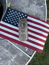 Buck 110 Rattlesnake Skin Knife Sheath picture