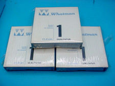 lot of 3 WHATMAN FILTER PAPER 11.0 cm QUALITATIVE 100 X 3 SEALED NOS  SD picture