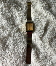 Vintage Orient VX quartz rectangular dress watch picture