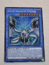 Ame No Habakiri No Mitsurugi Secret Rare L26D-ENM10 1st Edition NM Yugioh picture