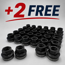 FORD OEM SUPER DUTY LUGNUTS, A SET OF 32 + 2 FREE INCLUDED, BK3Z-1012-A picture