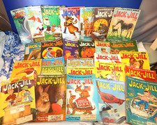 26 VTG Jack and Jill Magazine Lot Issues 1967-1969 Kids Stories Activities picture