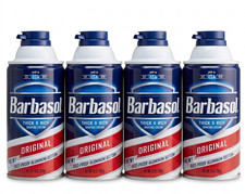 Barbasol Original Thick & Rich Shaving Cream for Men, 10 Oz. (4 Pack) picture