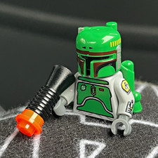 LEGO Cloud City Boba Fett SW0107 Authentic Minifigure Mint Condition NO LEGS picture