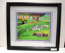 Friz Freleng Signed - Par for the Course Animation Cel Bugs Bunny 88 /750 picture