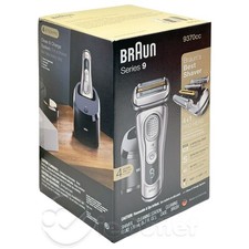 New BRAUN Series 9 9370cc Wet/Dry Foil Shaver Kit Clean & Charge w/ 4+1 Pro Head picture