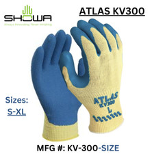 Showa Atlas KV300 made w/ kevlar, rubber coated, A3 Cut, Puncture Resist, 1 PAIR picture