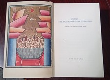 Poesia del Duecento e del Trecento Vol.1 Parnaso Italiano Einaudi picture