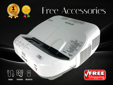Epson BrightLink 585Wi 3LCD Projector Ultra Short Throw 3300 Lumens 4K w/Kit 🔥 picture
