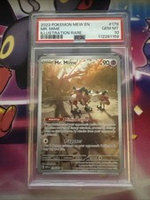 2023 POKEMON MEW EN-151 #179 MR. MIME ILLUSTRATION RARE PSA 10 picture