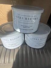3X Cera Massima Depilatory Wax  400 ml (14 OZ) Made in Italy, Gold Pearl picture